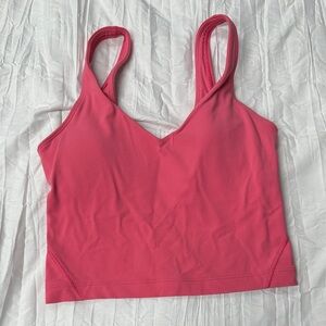 Lululemon Pink Size 2 Align Tank A/B Light Support